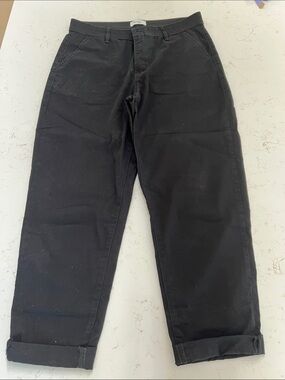 Kensie Black Cropped Ankle Pants